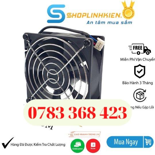 Bộ quạt tản nhiệt 9CM 12V siêu bão dùng cho thổi nhiệt khẩn cấp NIDEC DELTA