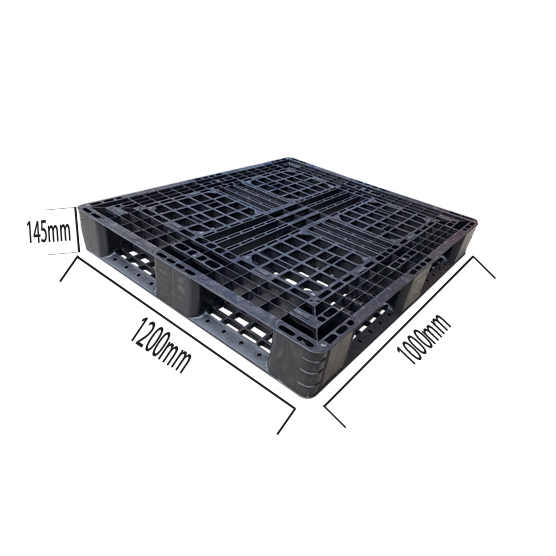 Pallet nhựa 1200x1000x145 đen