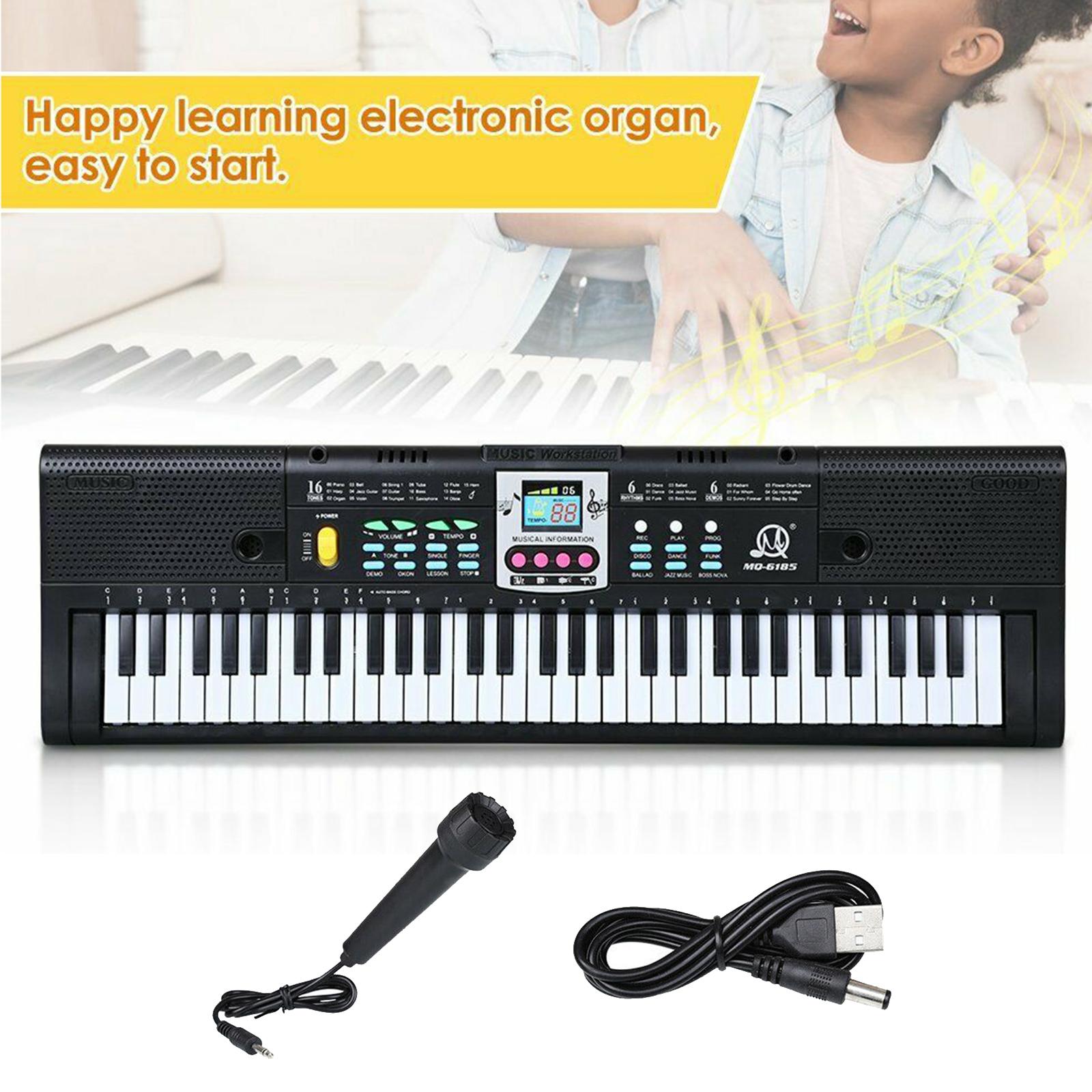 61 Key Digital Music Electronic Keyboard Key Board Electric Piano for Home Stage