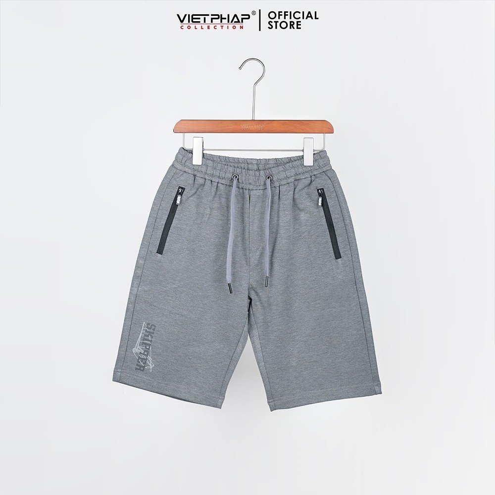 Quần short thun cao cấp VIÊT PHÁP/ FORM BASIC - chất liệu cotton thoáng mát co dãn tốt 9254