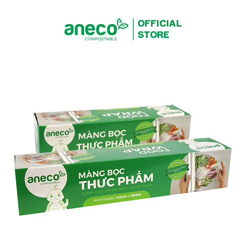 Màng bọc thực phẩm sinh học phân hủy hoàn toàn Aneco (Hộp to)