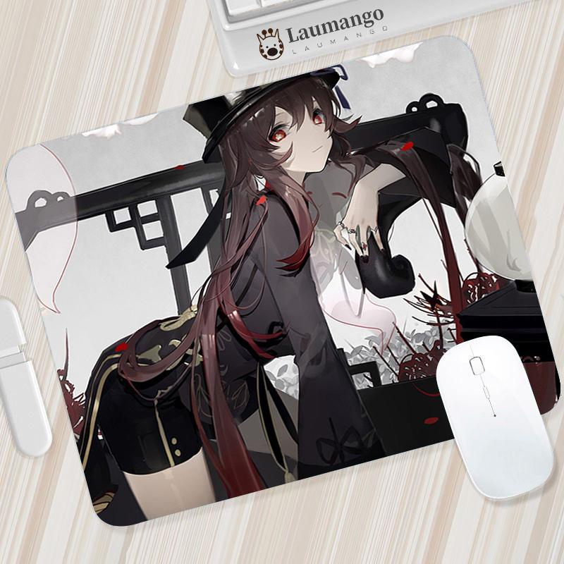 Chuột Pads Máy tính Pad Mousepad dễ thương các phụ kiện chơi game Kawaii Gamer Varmilo Anime Genshin Impact Tab