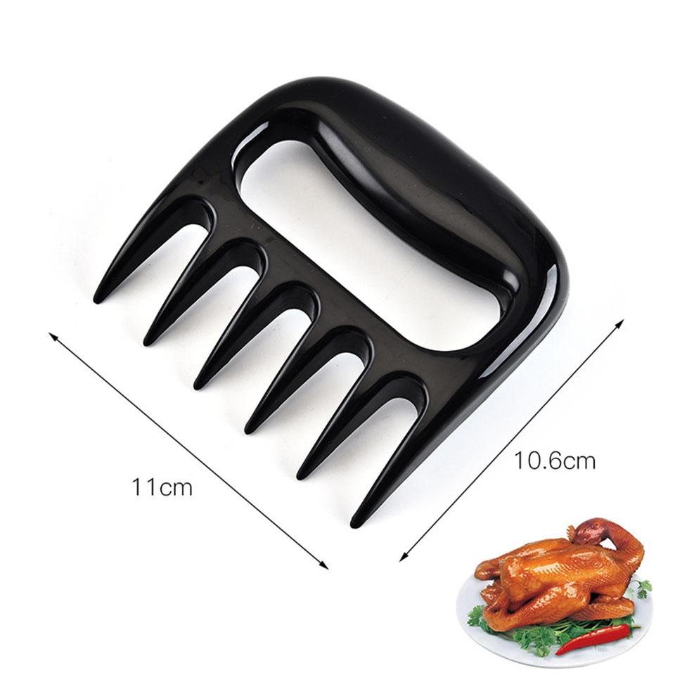 Dụng cụ vuốt cắt thịt BBQ có tay cầm chịu nhiệt