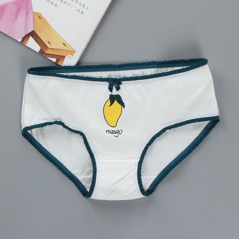 Quần Lót Cotton Kháng khuẩn Bé Gái Hình Trái Cây Thời Trang . Hàng Loại Đẹp.
