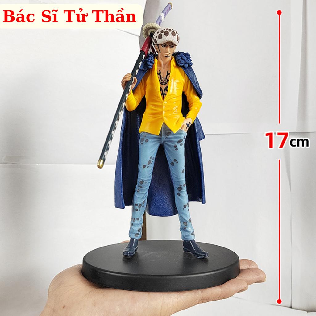 Mô Hình Law Bác Sĩ Tử Thần Wano Quốc 17CM Mô hình One Piece Cao Cấp, Figure Mô Hình Anmie One Piece Luffy Vua Hải Tặc