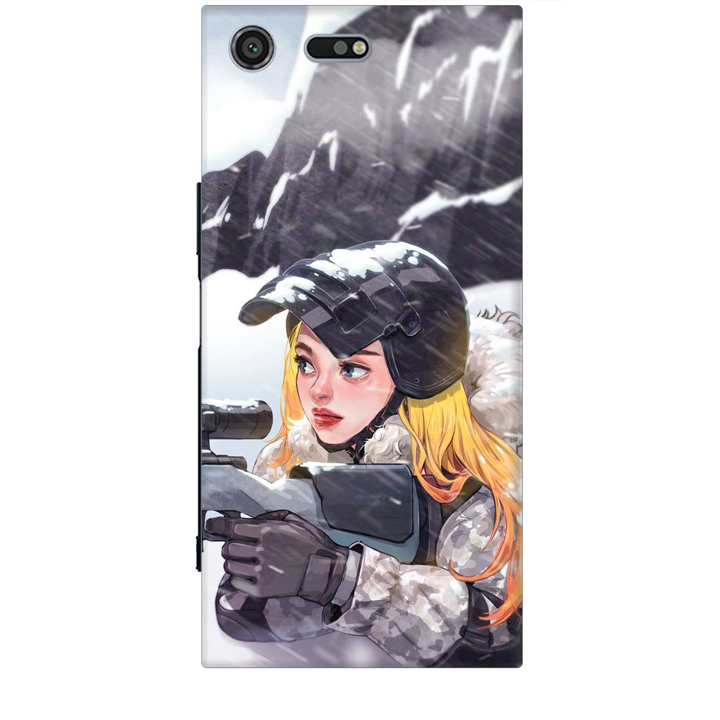 Ốp lưng dành cho điện thoại SONY XZ PREMIUM hình PUBG Mẫu 11