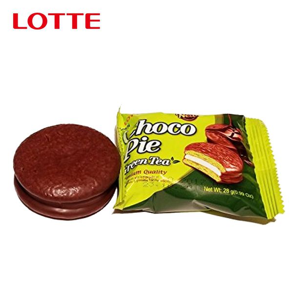 Bánh Lotte Chocopie vị Trà xanh hộp 336 gr