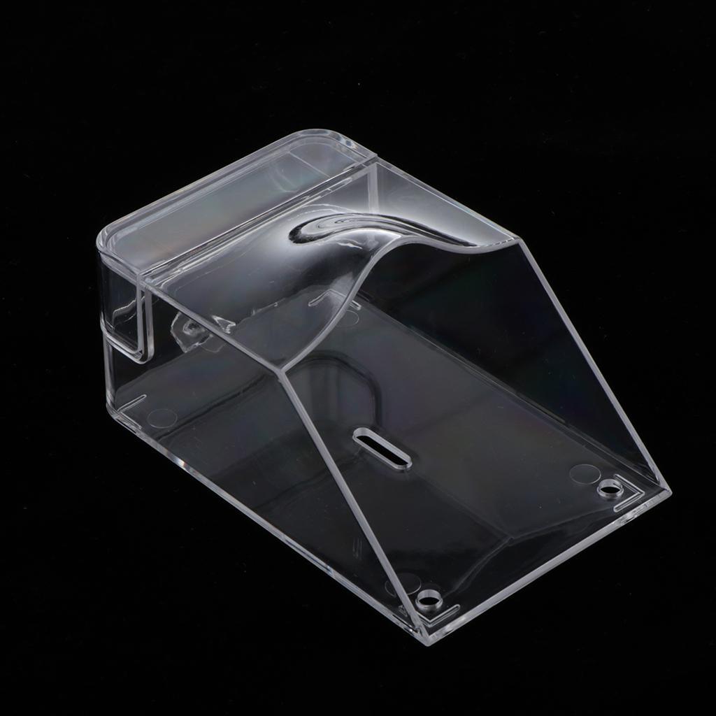 2x Plastic Doorbell Cover Waterproof Cover for Door Bell Button Protector