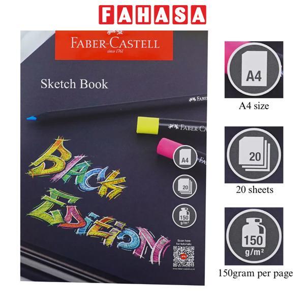Giấy Vẽ Black Edition A4 - Faber-Castell 104029