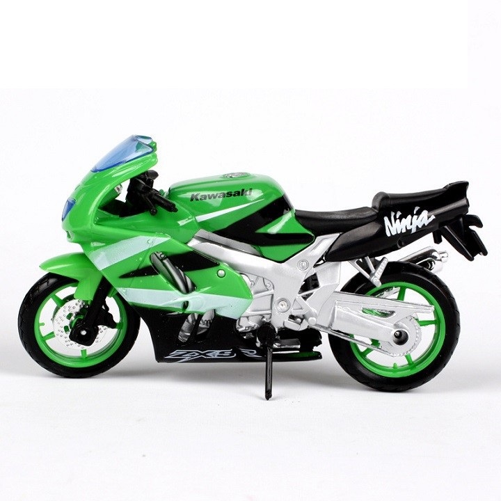 Mô Hình Xe Kawasaki ZX-9R Xanh Lá