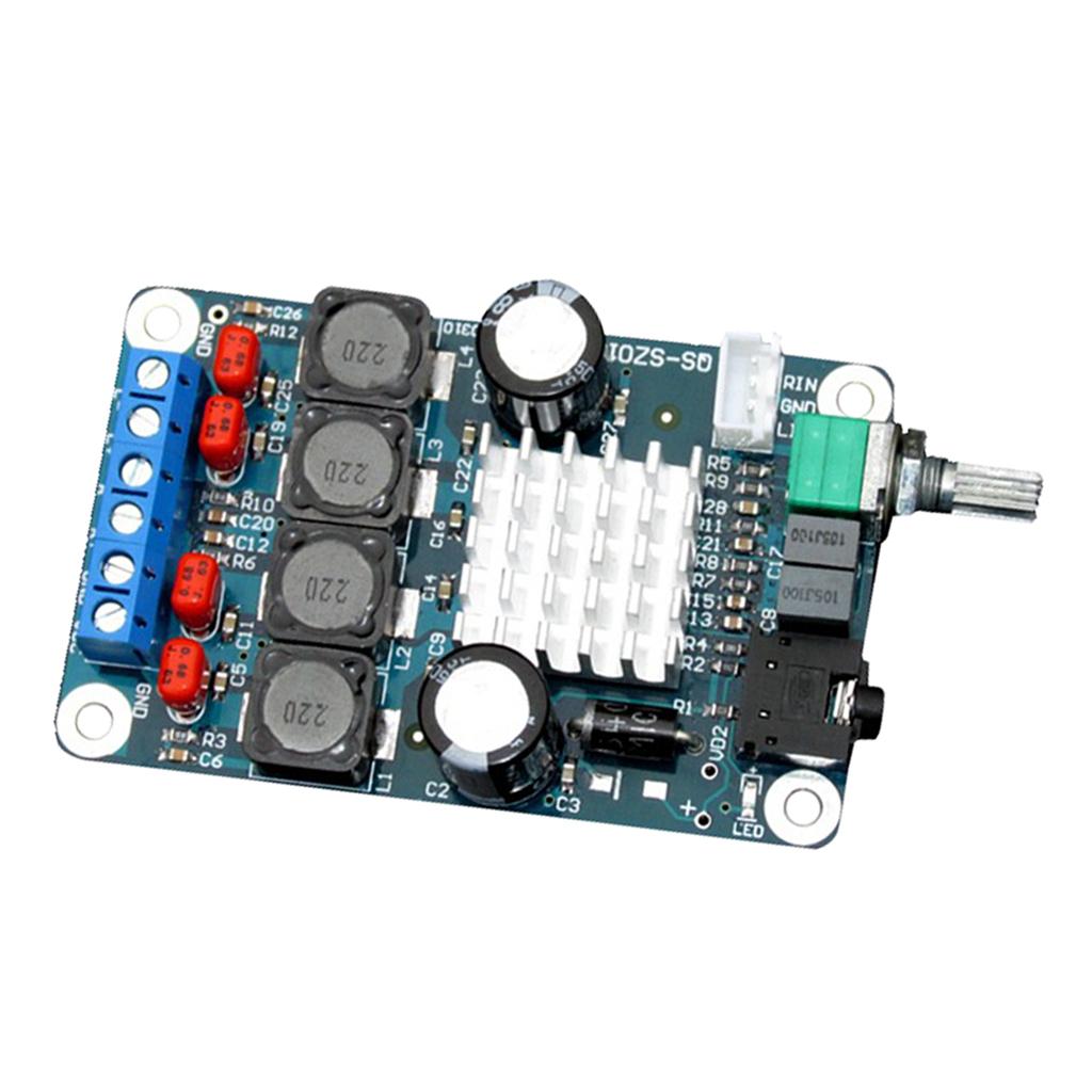 2x50W TPA3116D2 Dual Channel Amplifier Amp Board For Home DIY Audio System