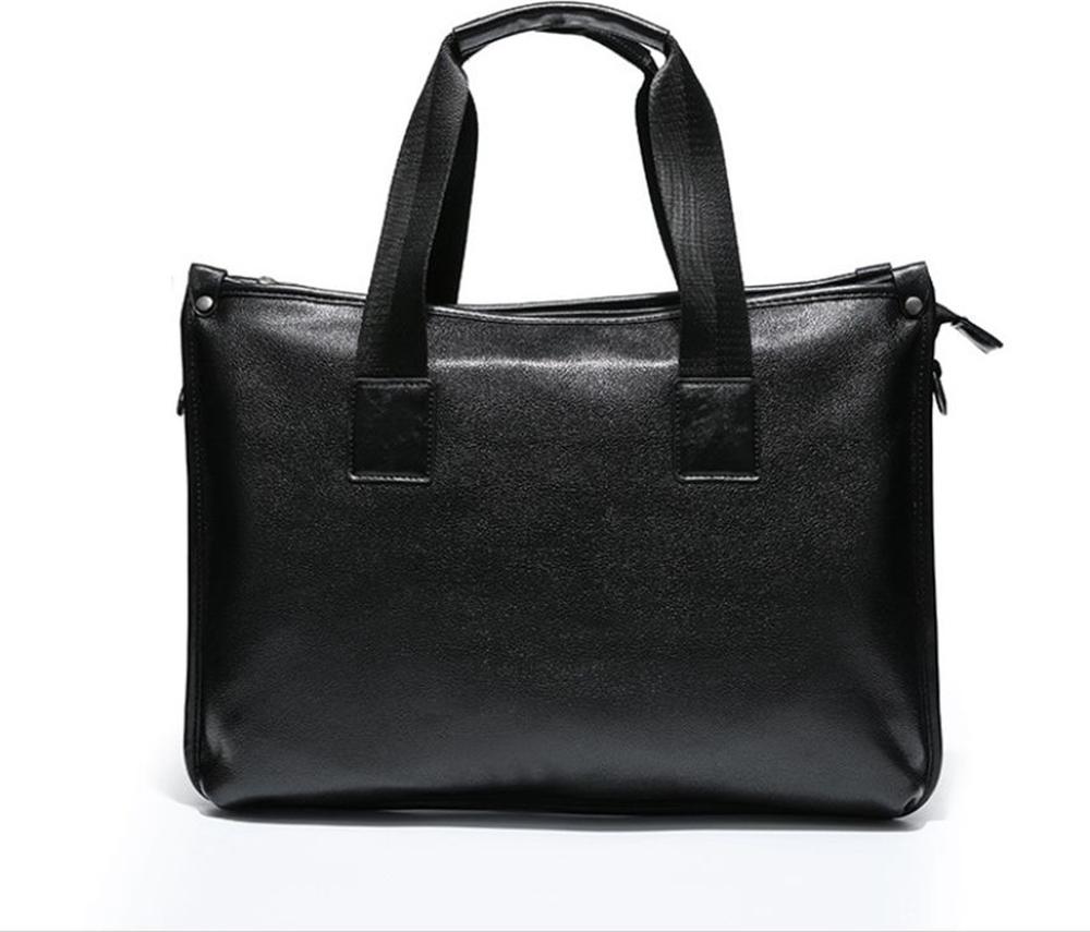 Men's PU Leather Business Bag Large Capacity handbag