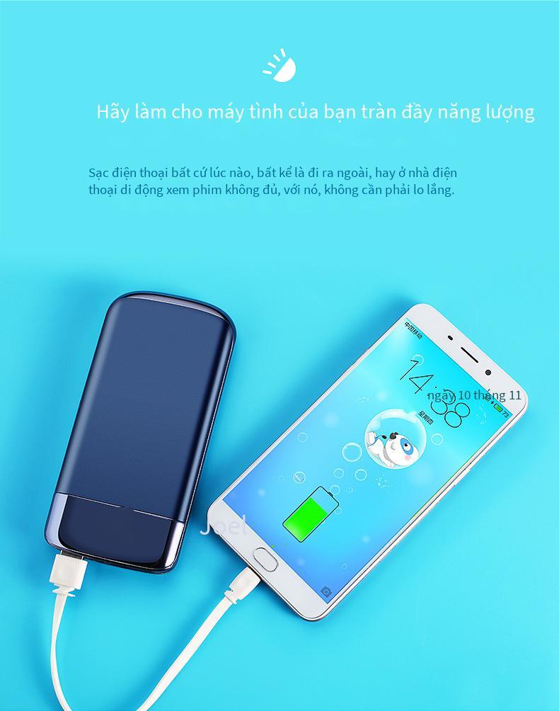 Kho báu sạc di động Y10 theo phong cách mới nhất với kho báu sạc polymer màn hình LCD có thể được tùy chỉnh ĐĂNG NHẬP