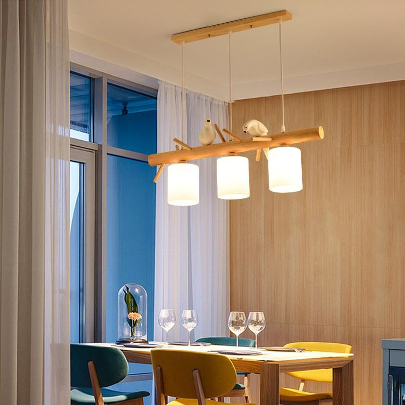 Đèn thả LUKAKO trang trí nội thất sang trọng, độc đáo với 3 chế độ ánh sáng - kèm bóng LED chuyên dụng