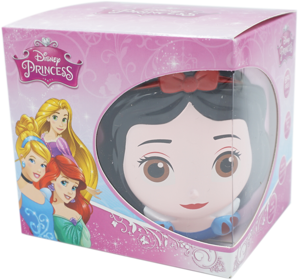 Ly giữ nhiệt Disney có nắp hình Bạch Tuyết nổi 3D cho bé 260ml - LYSNOWWHT