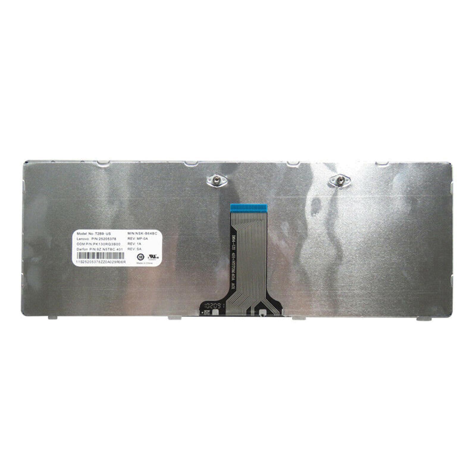 Laptop Replacement US English Keyboard for Y410p Black