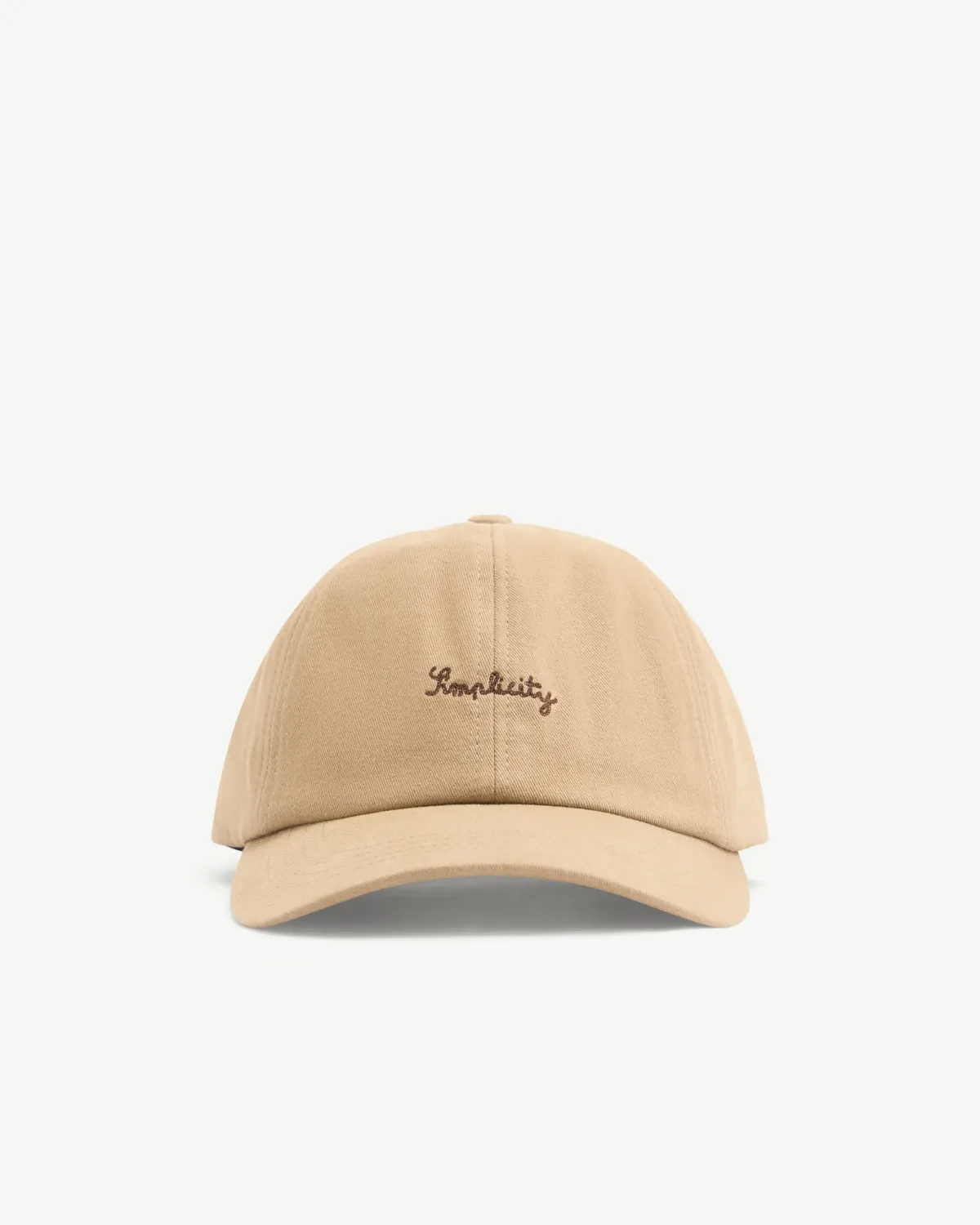 Nón lưỡi trai khaki thêu.Freesize - ROUTINE 10F25CAP003