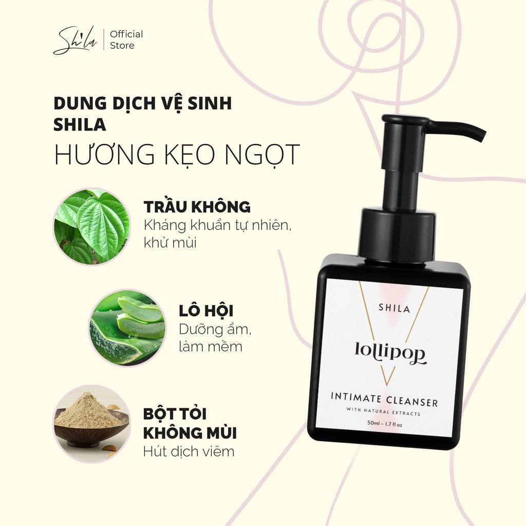 Dung dịch vệ sinh phụ nữ hương ngọt ngào Shila Lollipop 150ML