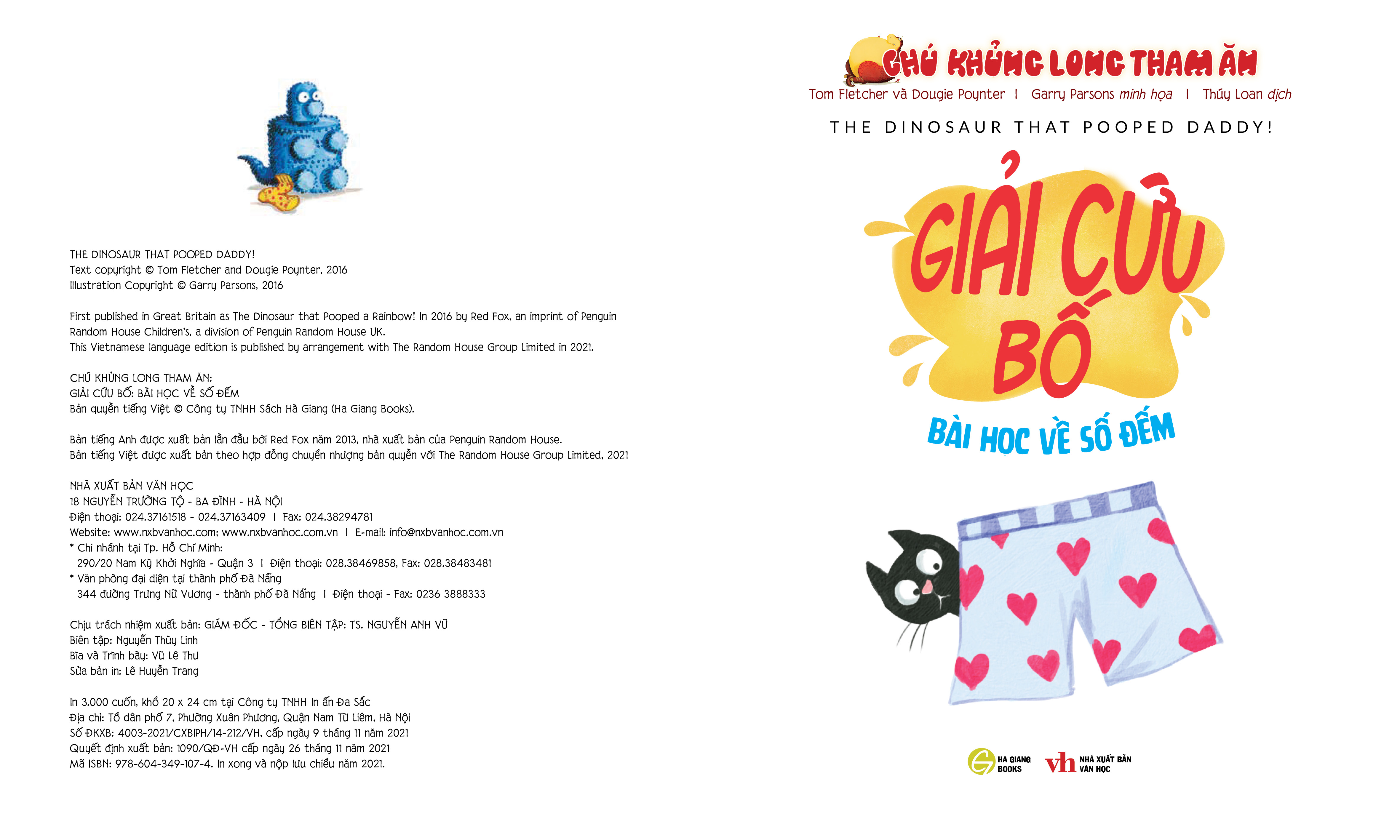 CHÚ KHỦNG LONG THAM ĂN: GIẢI CỨU BỐ - BÀI HỌC VỀ SỐ ĐẾM
