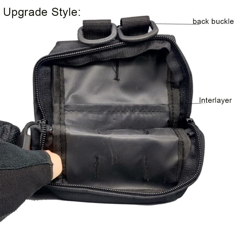600D Oxford Cloth Tactical Bag Outdoor Tactical Waist Bag Molle EDC Tactical Pouch Purses Mobile Phone Pouch Hunting Bag Gear