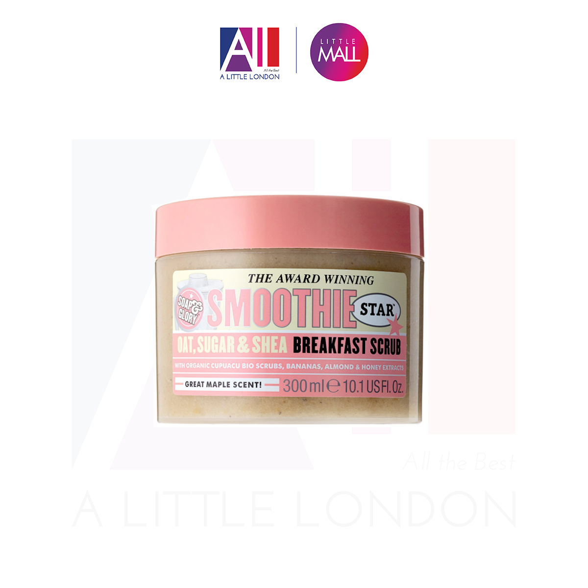 Tẩy da chết Soap and Glory Smoothie Star Breakfast Scrub 300ml (Bill Anh)