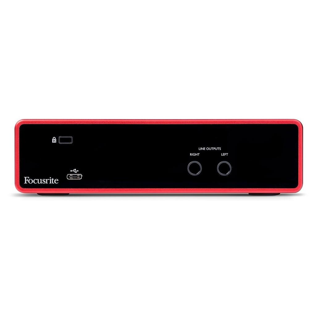 Sound card thu âm Focusrite Scarlett 2i2 (Gen3) - Soundcard cao cấp hỗ trợ livestream, thu âm chuyên nghiệp bảo hành 12t