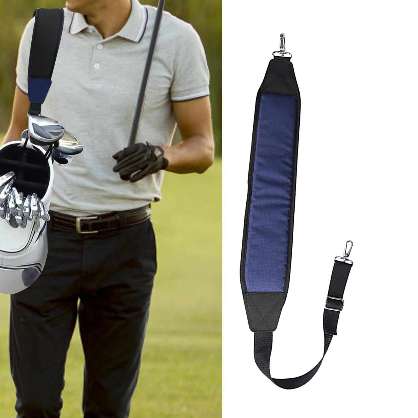 Golf Bag Shoulder Strap, Single Padded Adjustable Straps Universal Replacement