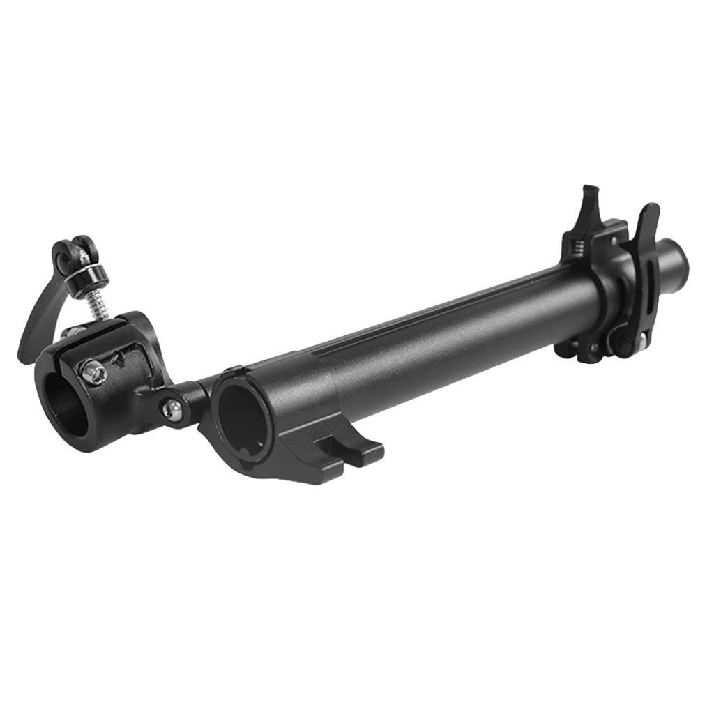 Folding Handlebar Quill Riser Black