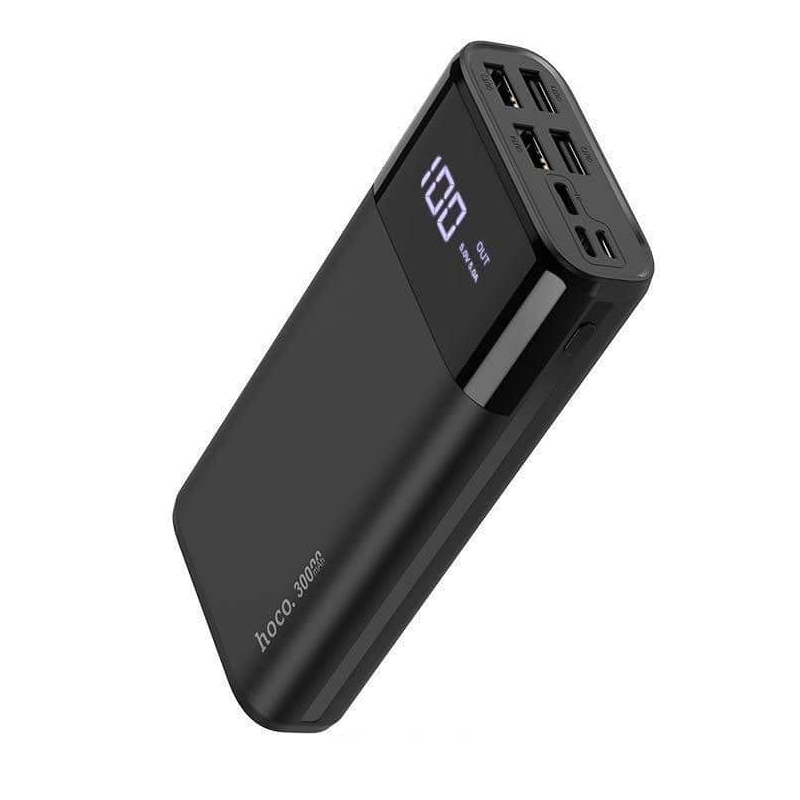 Pin Sạc Dự Phòng Dung Lượng 30.000 mAh - Hoco B12 Max (4 cổng USB , Hỗ trợ sạc nhanh 5A Max) - Hàng chính hãng