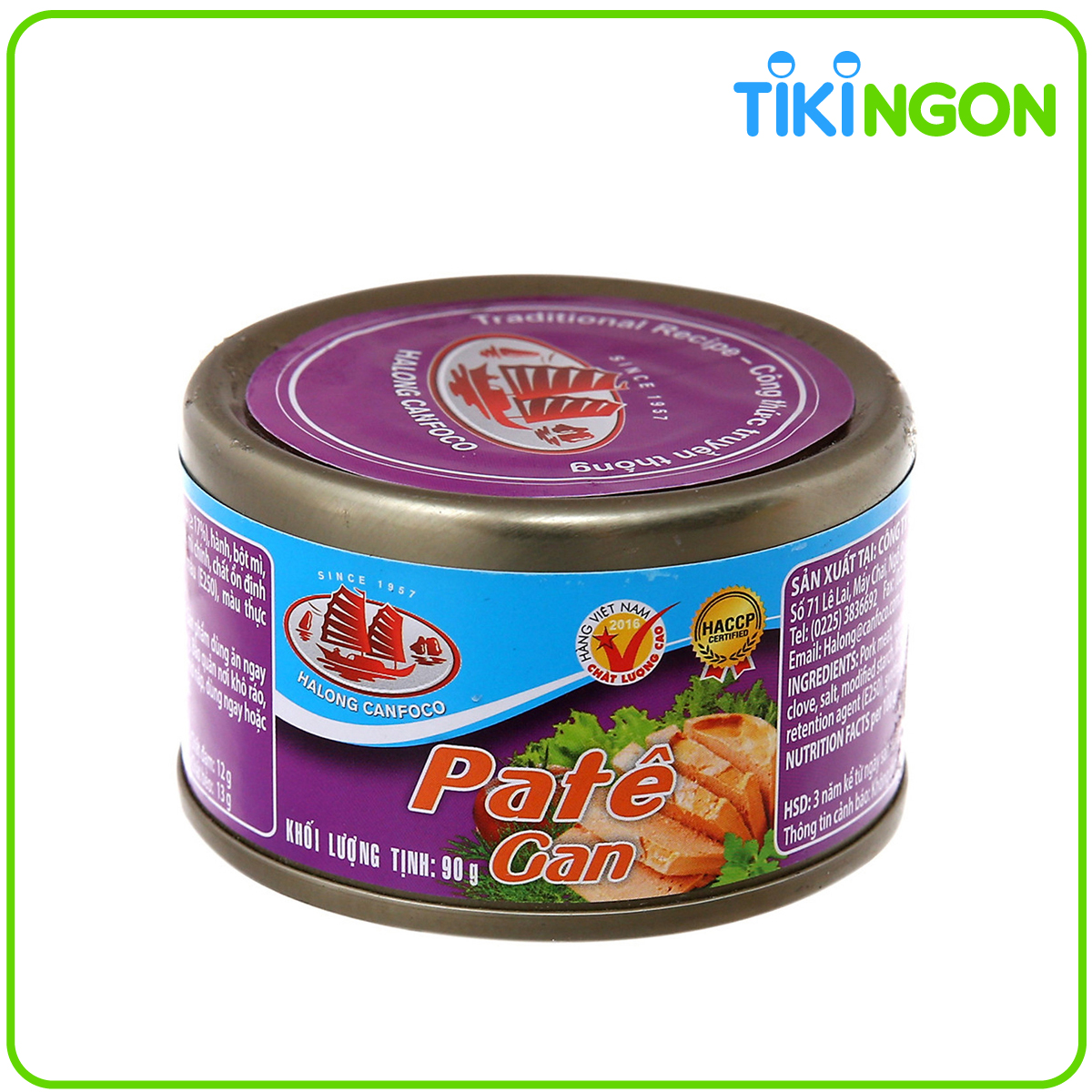 Pate Gan Đóng Hộp Hạ Long 90g