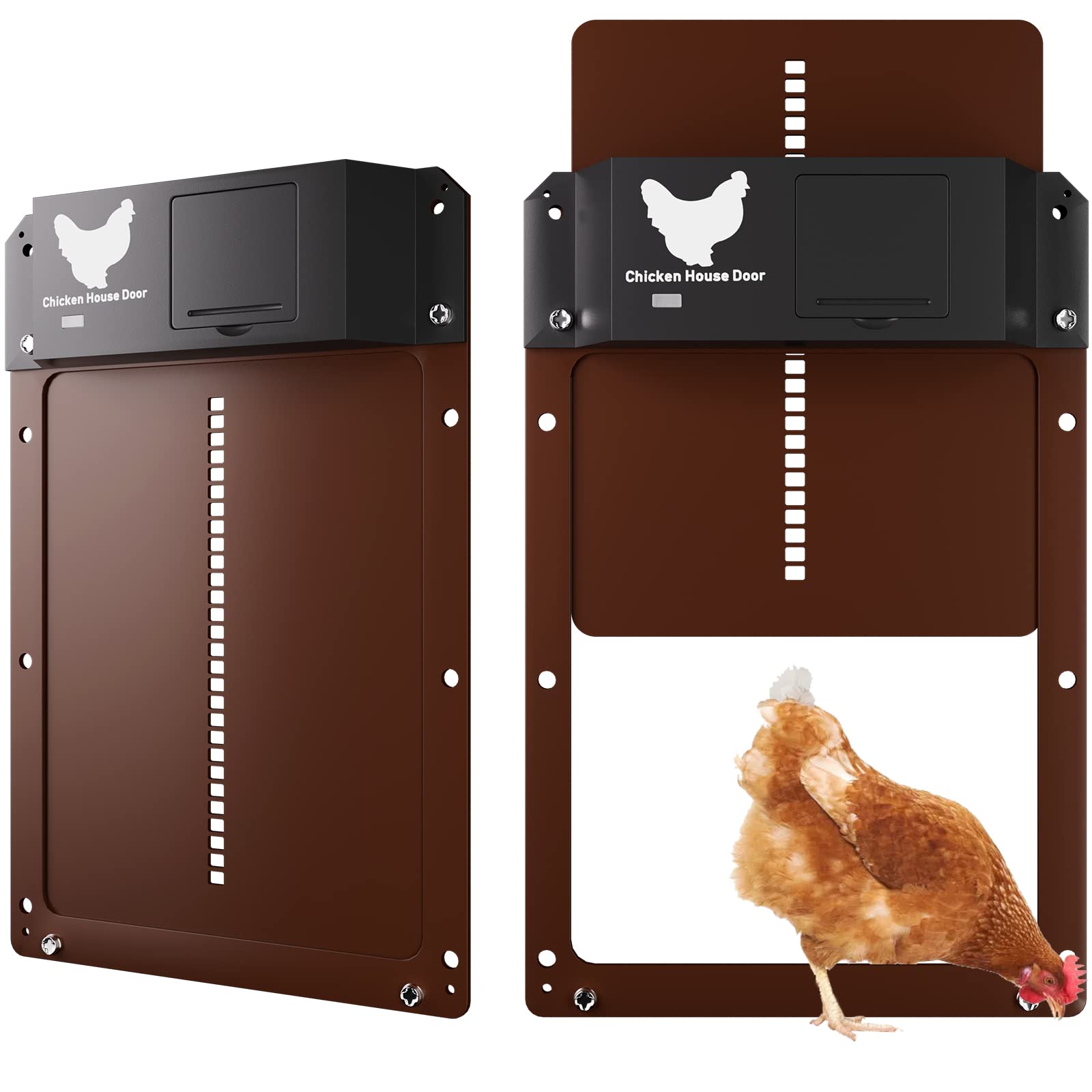 Cửa Lùa Gà Tự Động Đóng Mở Automatic Chicken House Door