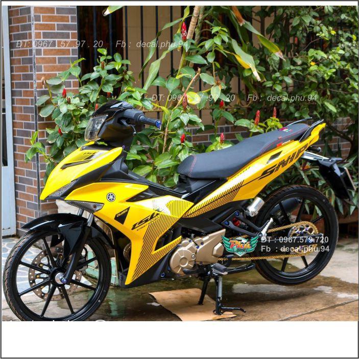 Tem Rời Exciter 150 Vàng Sniper