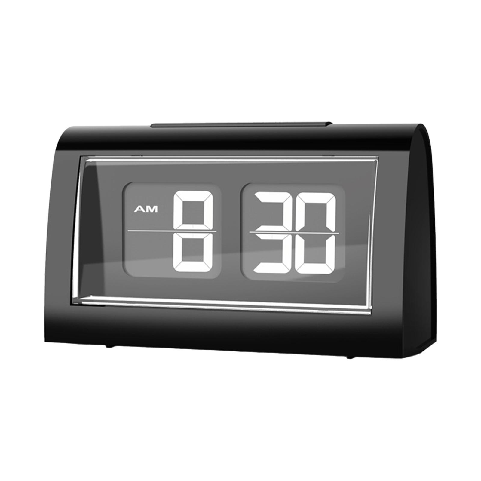 Digital Alarm Clock Snooze Clock Large Number Decor Table Clock Clock for Works Hotel Dorm Bedside Dining Table