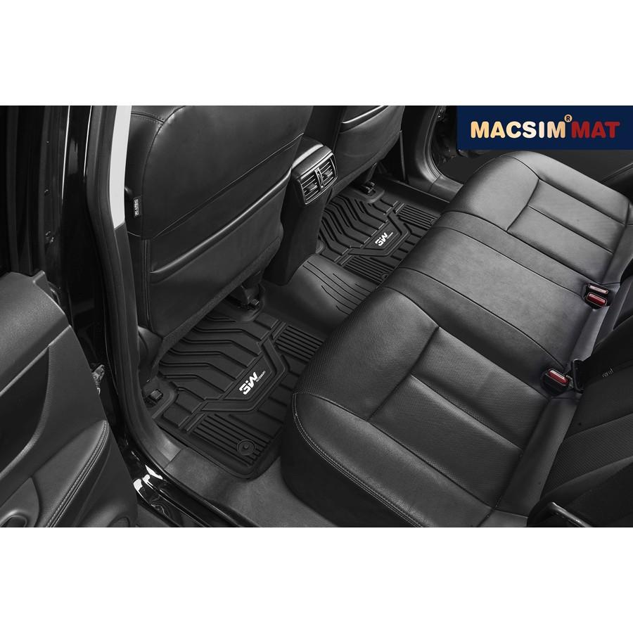 Thảm lót sàn ô tô Renault Koleos 2014- Nhãn hiệu Macsim 3W chất liệu nhựa TPE đúc khuôn cao cấp - màu đen