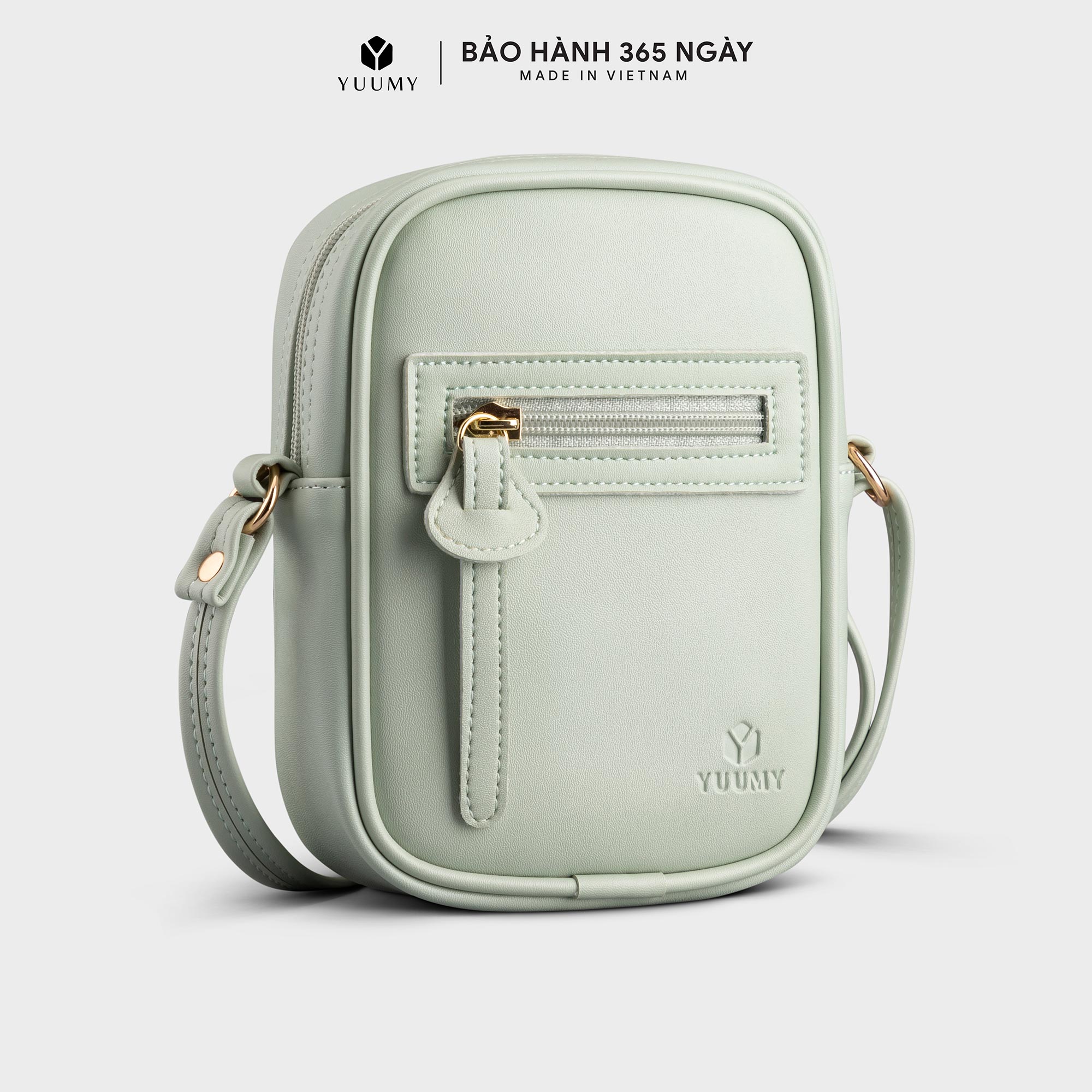 Túi Yuumy ( Thời trang nữ đi chơi size 13 - Túi đeo chéo da Seasand YN132 )