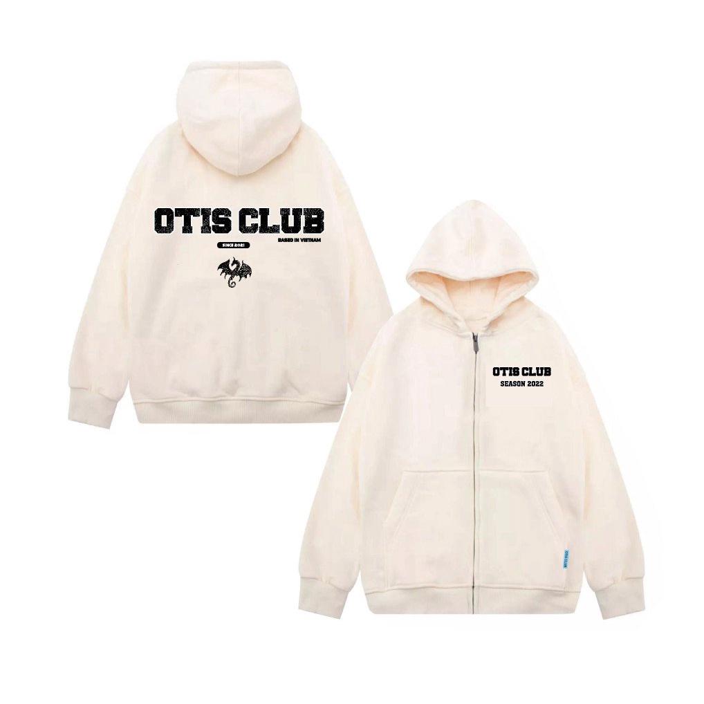 ÁO KHOÁC HOODIE ZIP NỈ COTTON LOCAL BRAND OTIS CLUB - HD ZIP OTIS