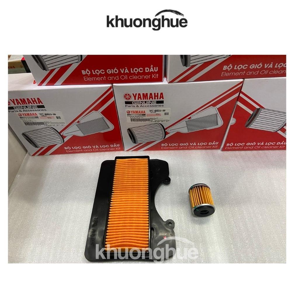 Combo Lọc gió + lọc dầu Exciter 150 chính hãng Yamaha