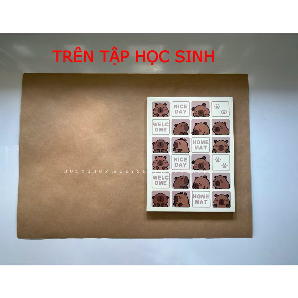 (xấp 20-30 tờ) Giấy kraft bao tập, làm thủ công (không hoa văn) [39 cm x 27,25 cm