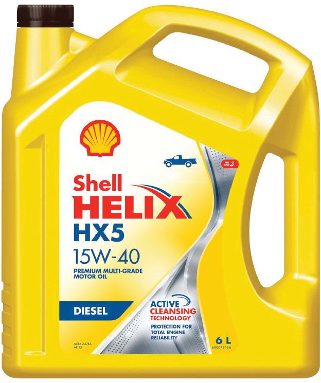 Dầu nhớt xe hơi cao cấp Helix HX5 15W40 Diesel 6L