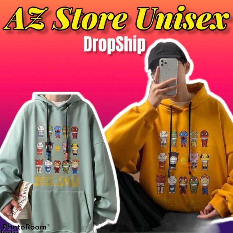   Áo hoodie nỉ unisex form rộng FACLY nam nữ phong cách ulzzang