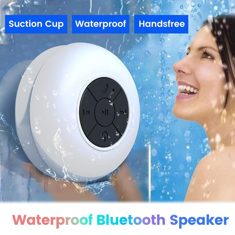 Loa bluetooth chống nước Hộp âm thanh cho phòng tắm vòi hoa sen Âm thanh không dây di động Loa thông minh đa năng cho điện thoại di động Color: Grass Green