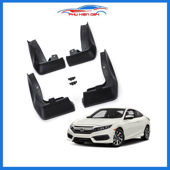 Bộ 4 chắn bùn chuẩn cho xe Civic 2016-2017-2018-2019-2020-2021