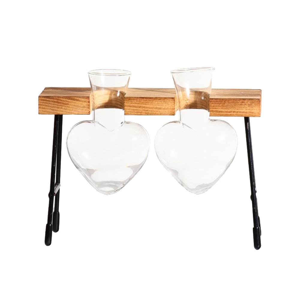 Test Tube Flower Bud Vase Planter Decorative Terrariumin for Office Cafe-2