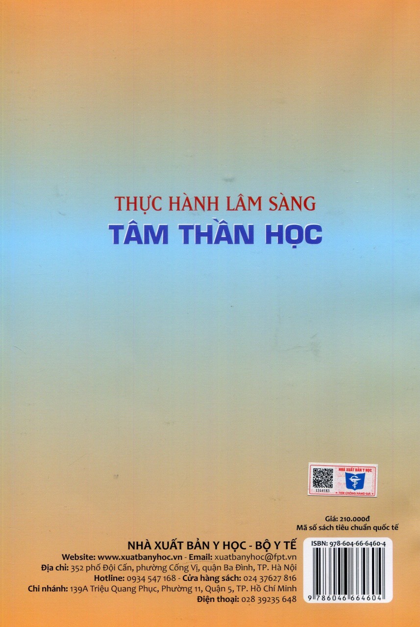 Sách - Thực hành Lâm sàng tâm thần học