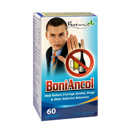 Viên Uống BoniAncol+ BOTANIA - Made In USA - Giúp bảo vệ gan, thận khỏi tác hại của rượu, giảm say rượu (giảm đau đầu, chóng mặt, buồn nôn, ói mửa, khó chịu)