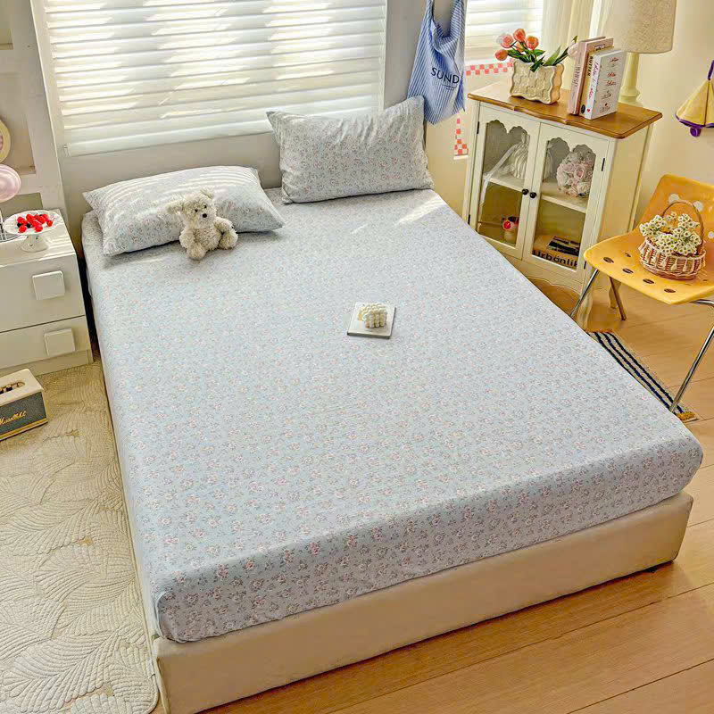 Bộ ga gối cotton Icy LIDACO họa tiết dễ thương chất liệu mềm mát nhiều mẫu lựa chọn