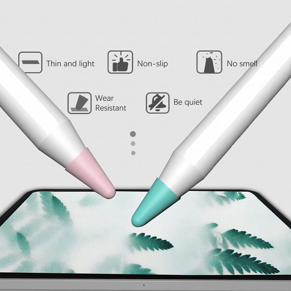 CD3237 - Nắp bảo vệ đầu bút Dành Cho Apple Pencil, Nắp Mềm Đa Năng Silicone Đầu Bút Phụ Kiện
