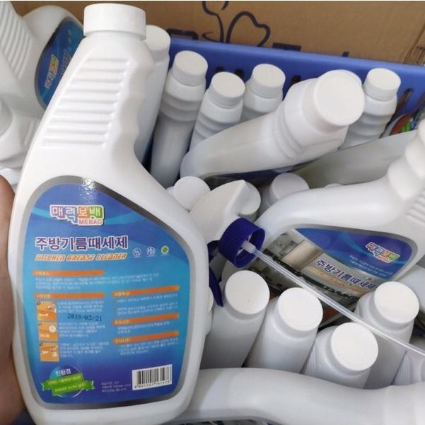 Chai xịt tẩy bếp đa năng Hàn Quốc 500ml