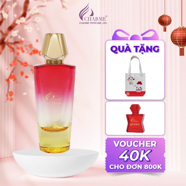 Nước hoa nữ lưu hương lâu, Charme Girl Charme, mùi hương gợi cảm, tinh tế, 75ml