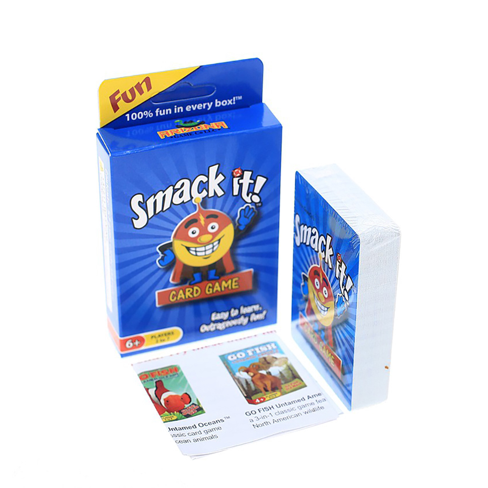 Thẻ Bài Board Game Smack It Cards Game Cho Trẻ Em Bản Tiếng Anh